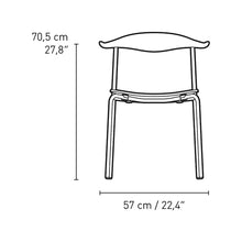 画像をギャラリービューアに読み込む, CH88T［oak / smoked stain / black leg］
