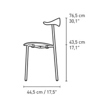 画像をギャラリービューアに読み込む, CH88T［oak / smoked stain / black leg］
